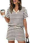 XIEERDUO Women's Summer Lounge Set with Shorts