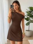 Trendy Off The Shoulder Mini Dress for Women