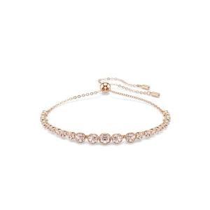 Swarovski Imber Emily Rose Gold Bracelet with Pink Crystals