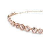 Swarovski Imber Emily Rose Gold Bracelet with Pink Crystals