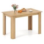 COSTWAY Rectangular Kitchen Dining Table for 4-6