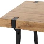 Light Oak Effect Seconique Treviso Dining Table