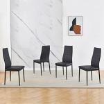 Compact 4-Seater Dining Table and Chairs Set