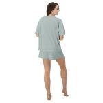 Hanes Women's Supersoft Lounge Tee and Shorts Set