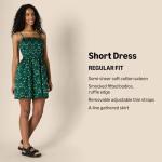 Amazon Essentials Women's Cotton Sateen Short Dress