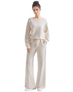 SUUKSESS Women's Oversized Lounge Set in Apricot