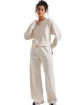SUUKSESS Women's Oversized Lounge Set in Apricot
