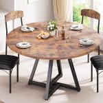 Jocoevol Round Dining Table for 2-4 People