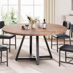 Jocoevol Round Dining Table for 2-4 People
