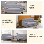 Aotumm Ciort Modern 2 Seater Sofa with Storage