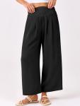 ANRABESS Women's High Waisted Palazzo Pants with Pockets