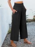 ANRABESS Women's High Waisted Palazzo Pants with Pockets