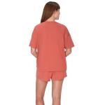 Hanes Women's Supersoft Boxy T-Shirt and Shorts Set