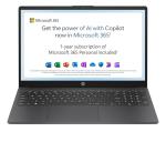 HP 15.6" Laptop with AMD Athlon and 8GB RAM