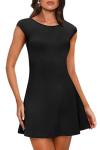 OFEEFAN Women's Elegant Mini Dress for Any Occasion