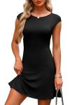 OFEEFAN Women's Elegant Mini Dress for Any Occasion