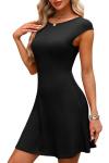 OFEEFAN Women's Elegant Mini Dress for Any Occasion