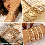 YEEZII 56-Piece Gold Jewelry Set for Women