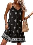 Dokotoo Women's Boho Summer Mini Dress
