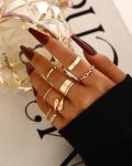 YEEZII 56-Piece Gold Jewelry Set for Women
