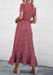 PRETTYGARDEN Women's Boho Floral Maxi Dress