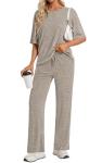 Addtoo Women's 2 Piece Lounge Set with Pockets