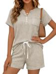 Yousify Women's Summer Lounge Set with Pocket