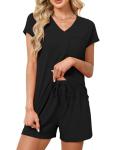 RUMIA Women’s Summer Cap Sleeve Lounge Set