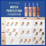 Rimmel Match Perfection Foundation - Lightweight, Flawless Finish