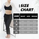 Women’s Black Joggers with Pockets for Exercise