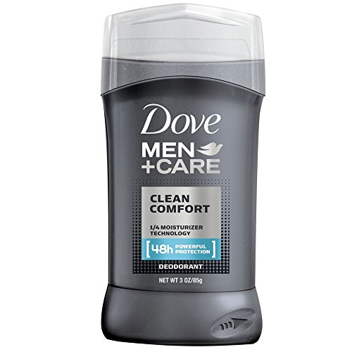 Dove Men+Care Deodorant, Clean Comfort, 3 oz (Pack of 4)