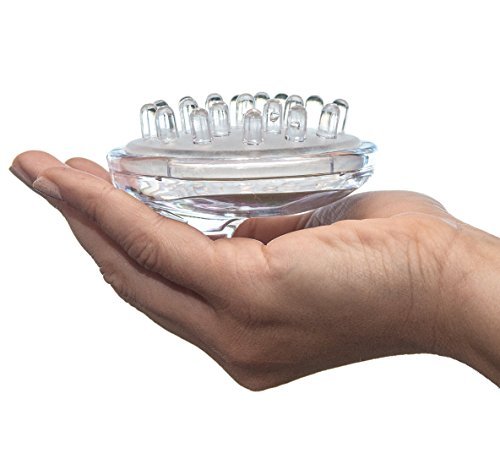 TopNotch Cellulite Remover Massager, Unique Flexible Massage Brush Fingers. Rounded Ends Prevent Skin Damage. Good with or without Creams