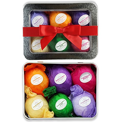 Vegan Essential Oil Bath Bomb Gift Set