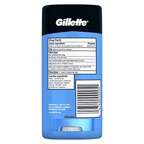 Gillette Cool Wave Clear Gel Antiperspirant 2-Pack
