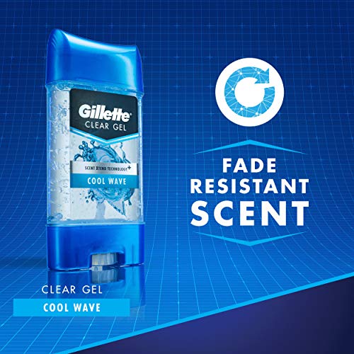 Gillette Cool Wave Clear Gel Antiperspirant 2-Pack