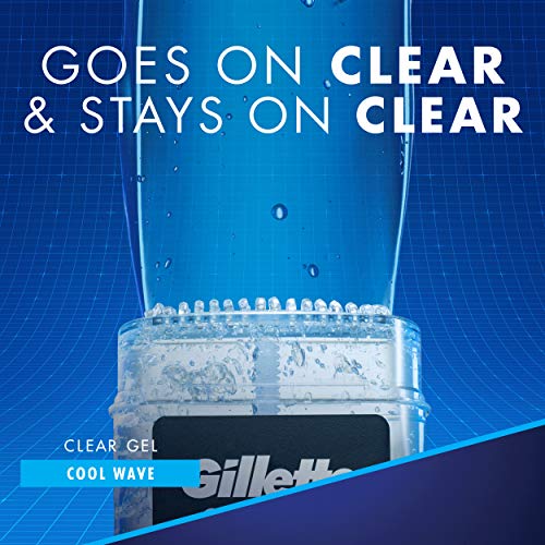 Gillette Cool Wave Clear Gel Antiperspirant 2-Pack