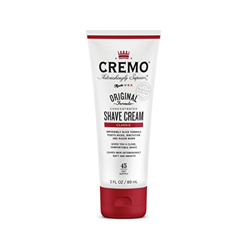 Cremo Barber Grade Original Shave Cream, Astonishingly Superior Ultra-Slick Shaving Cream Fights Nicks, Cuts and Razor Burn, 3 Oz 6 pack
