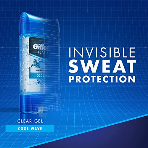 Gillette Cool Wave Clear Gel Antiperspirant 2-Pack