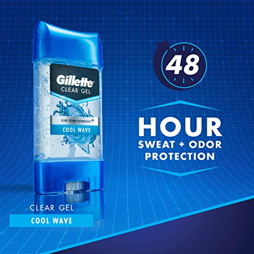 Gillette Cool Wave Clear Gel Antiperspirant 2-Pack