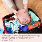 Silk Dust Bags for Handbags and Shoes - 10 Pack