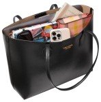 Kate Spade Black Saffiano Leather Large Tote