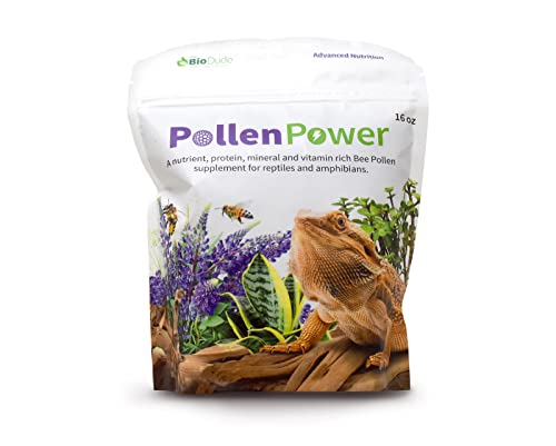 Bio Dude Pollen Power 16 oz - Vitamin Boost for Reptiles