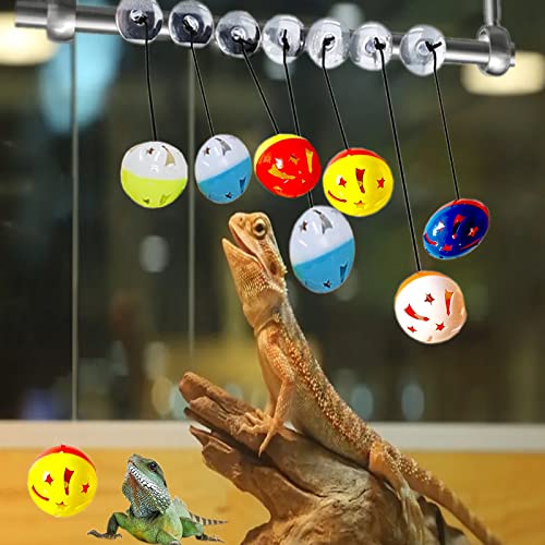7 Pack Bearded Dragon Toys with Suction Cups