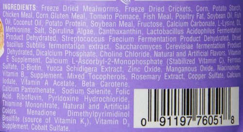 Fluker's Bearded Dragon Blend - Mealworms, Crickets, Pellets