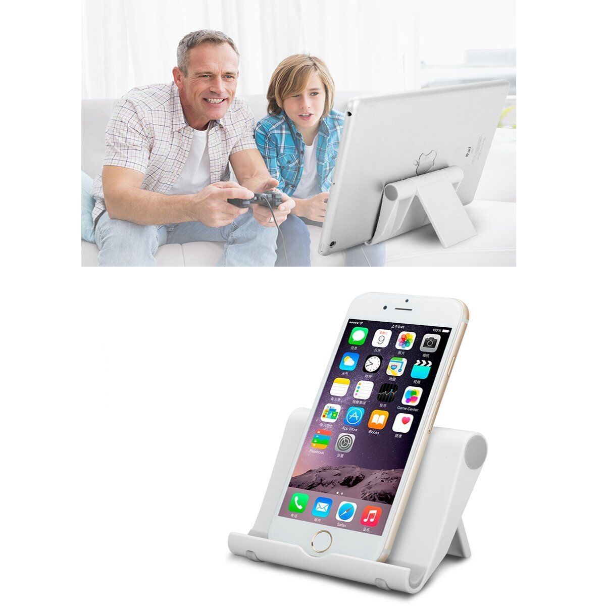 Foldable Cell Phone and Tablet Stand Holder