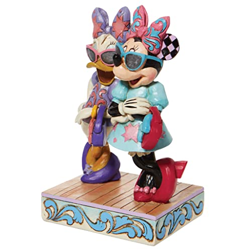 Jim Shore Disney Traditions Minnie & Daisy Fashionistas Figurine