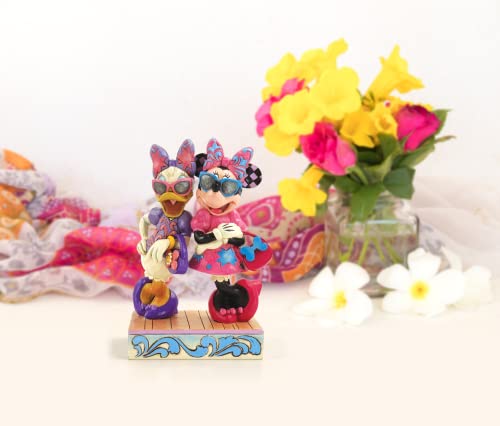 Jim Shore Disney Traditions Minnie & Daisy Fashionistas Figurine