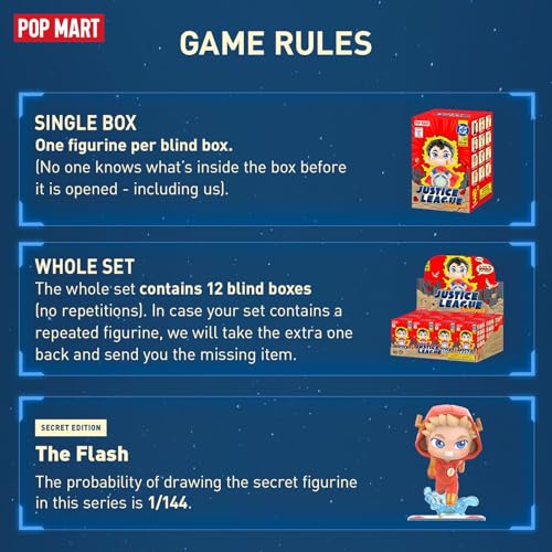 DC Justice League Childhood Blind Box Figurines Set