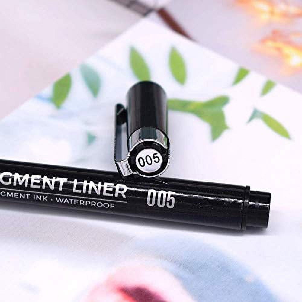 YISAN 12-Color Waterproof Fineliner Pen Set