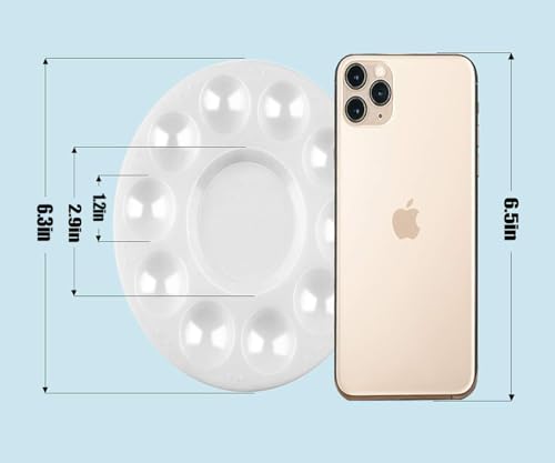 22 PCS Kids Paint Tray Palette Set